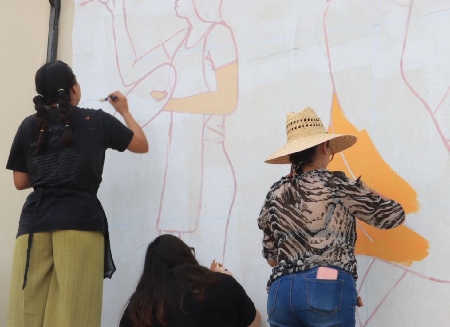 person capturing an image