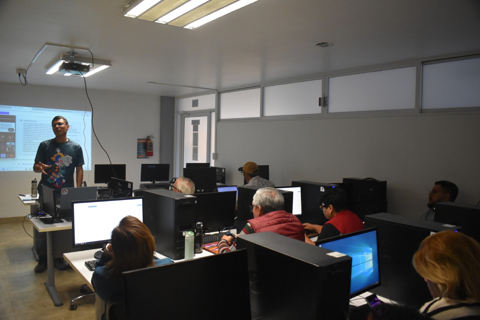 person capturing an image