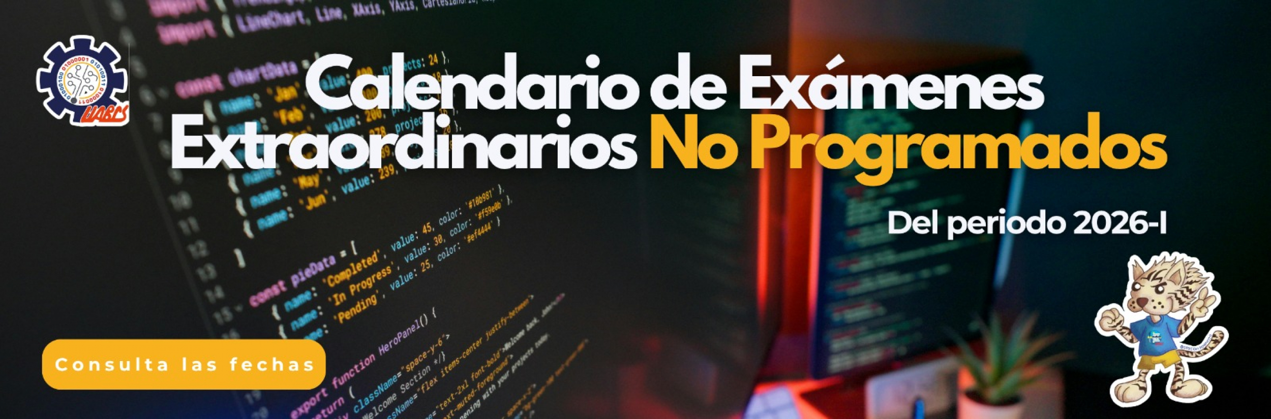Exámenes extraordinarios no programados